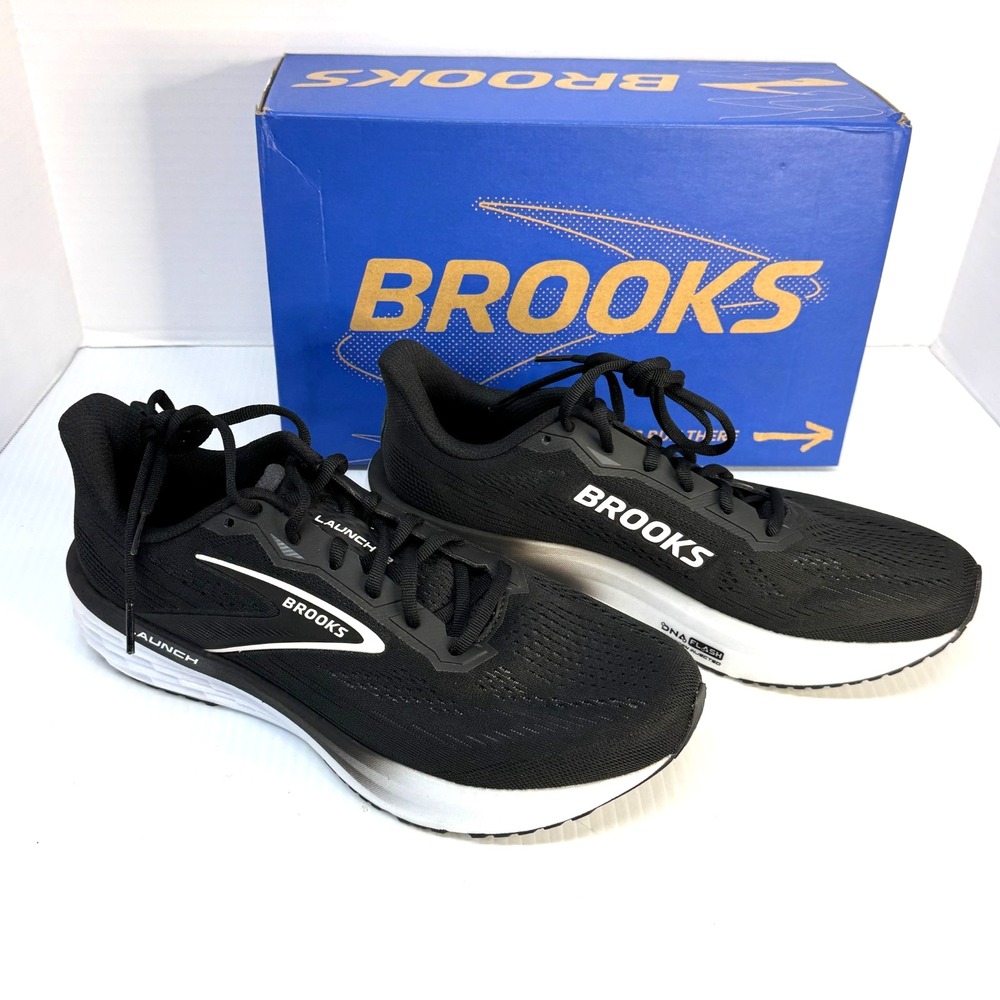 Brooks Women's Launch 12 Running Shoes -Black/Grey Size 11 US 43 EU New in Box